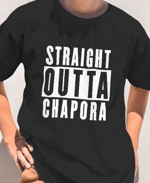 Straight Outta Chapora Oversized T-shirt For Men And Women