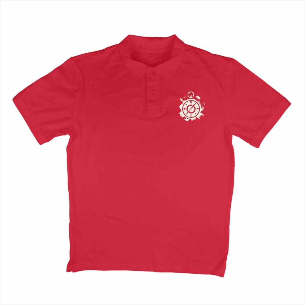 Travel Compass Unisex Polo t-shirt