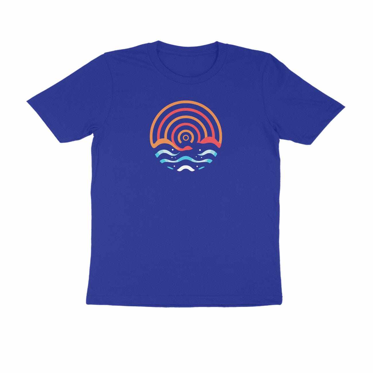 Sunrise Half Sleeve Round Neck T-shirt