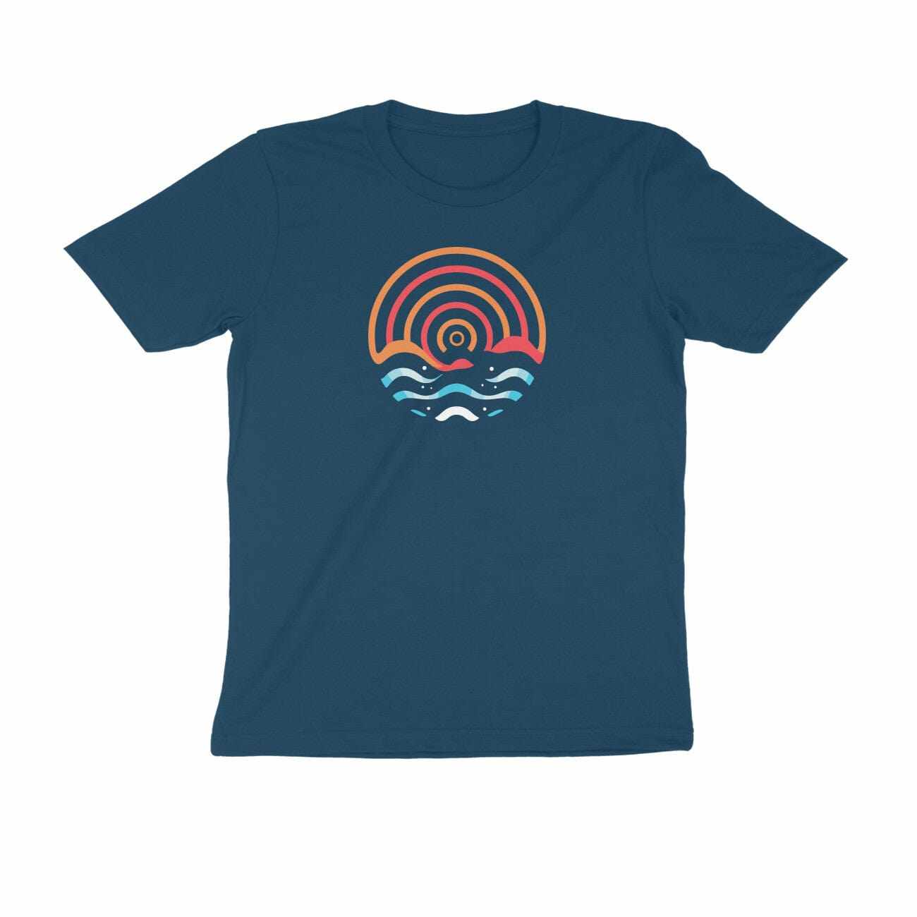 Sunrise Half Sleeve Round Neck T-shirt