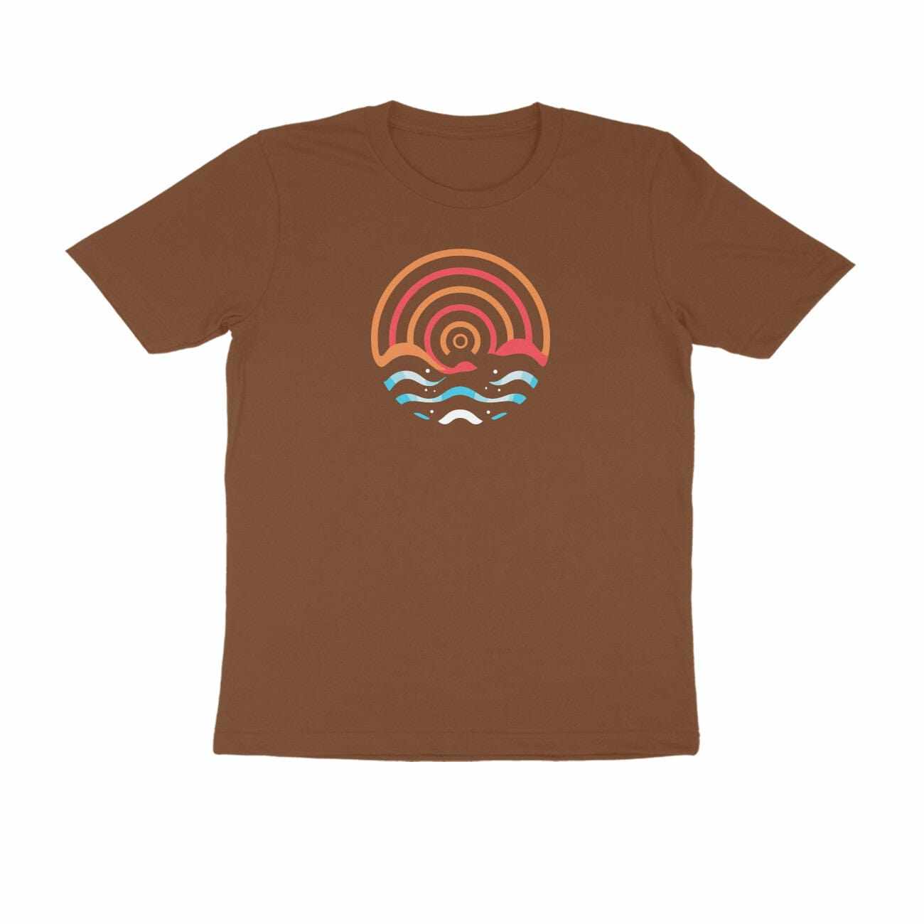 Sunrise Half Sleeve Round Neck T-shirt