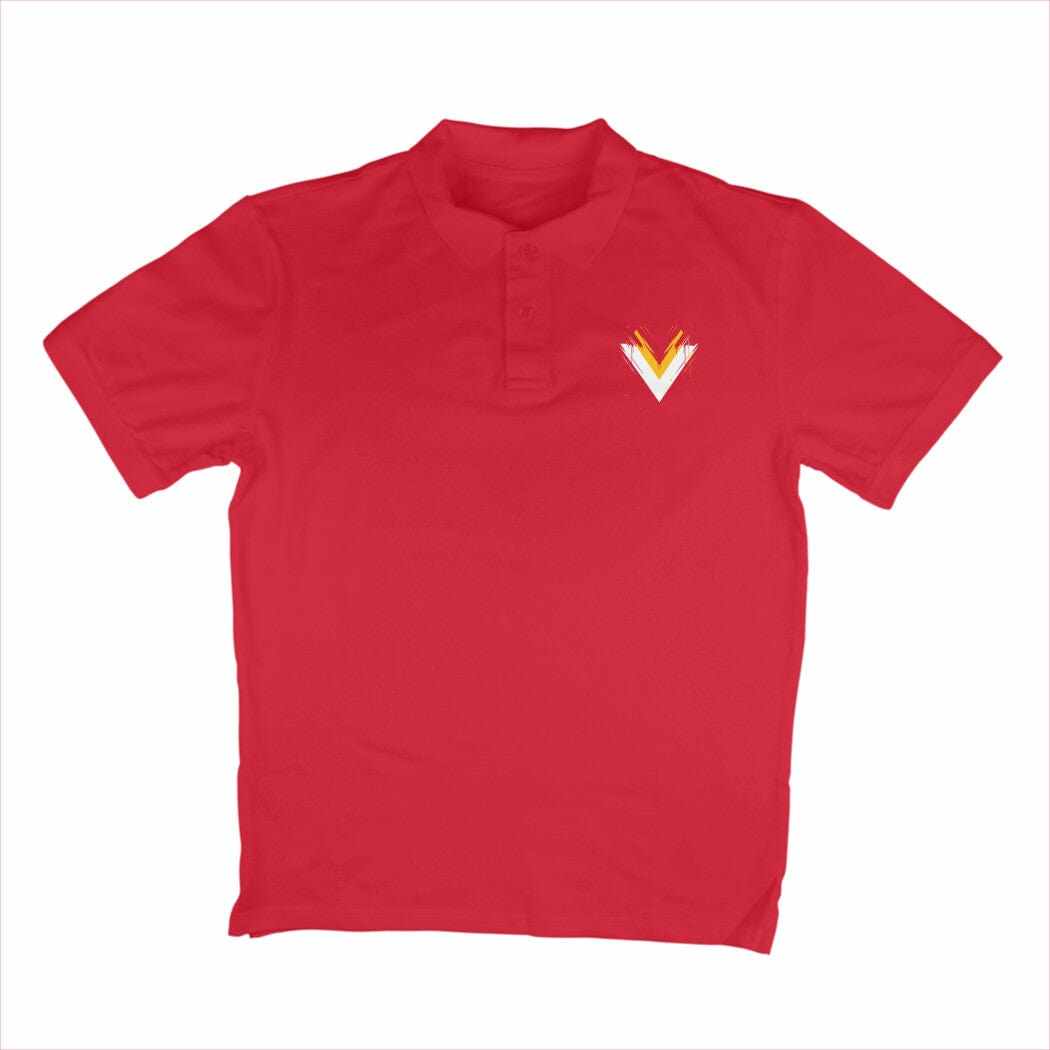 V Unisex Polo Neck T-shirt