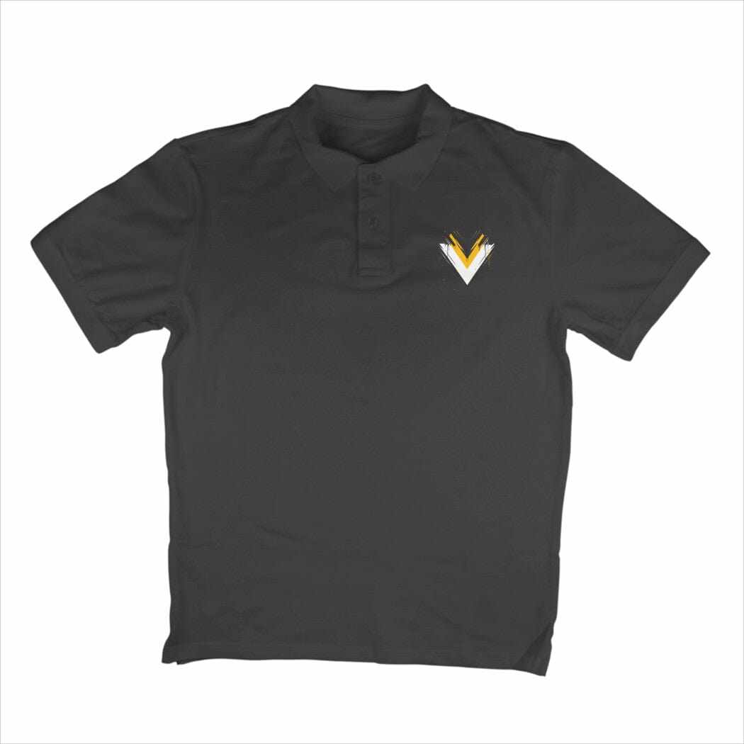V Unisex Polo Neck T-shirt