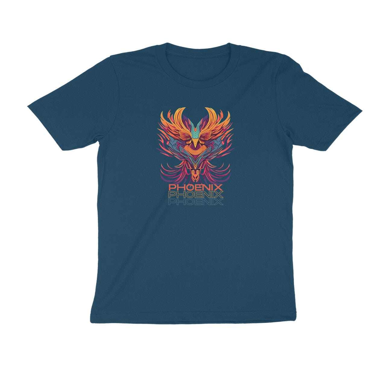 Phoenix Unisex Half Sleeve Round Neck T-shirt