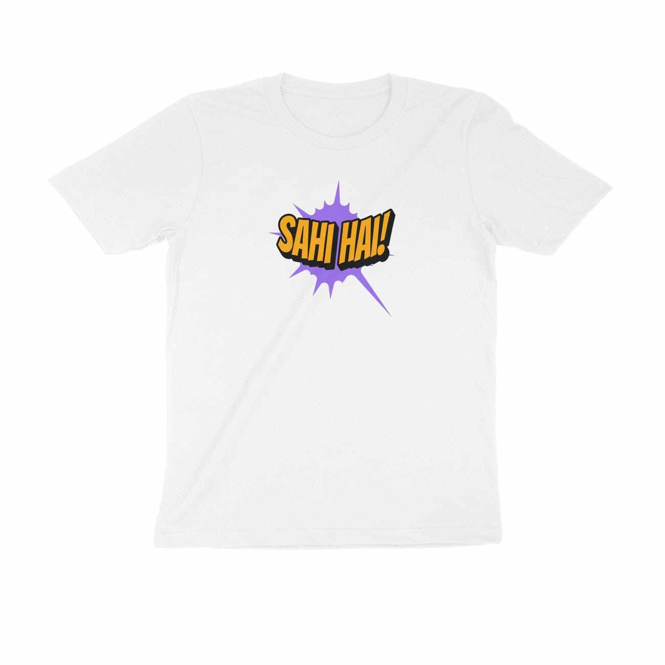 Sahi Hai Half Sleeve Round Neck T-shirt