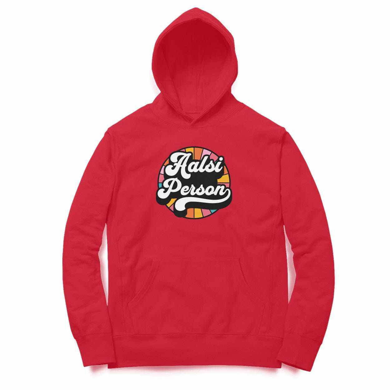 Aalsi Person Funny Unisex Pullover Hoodie