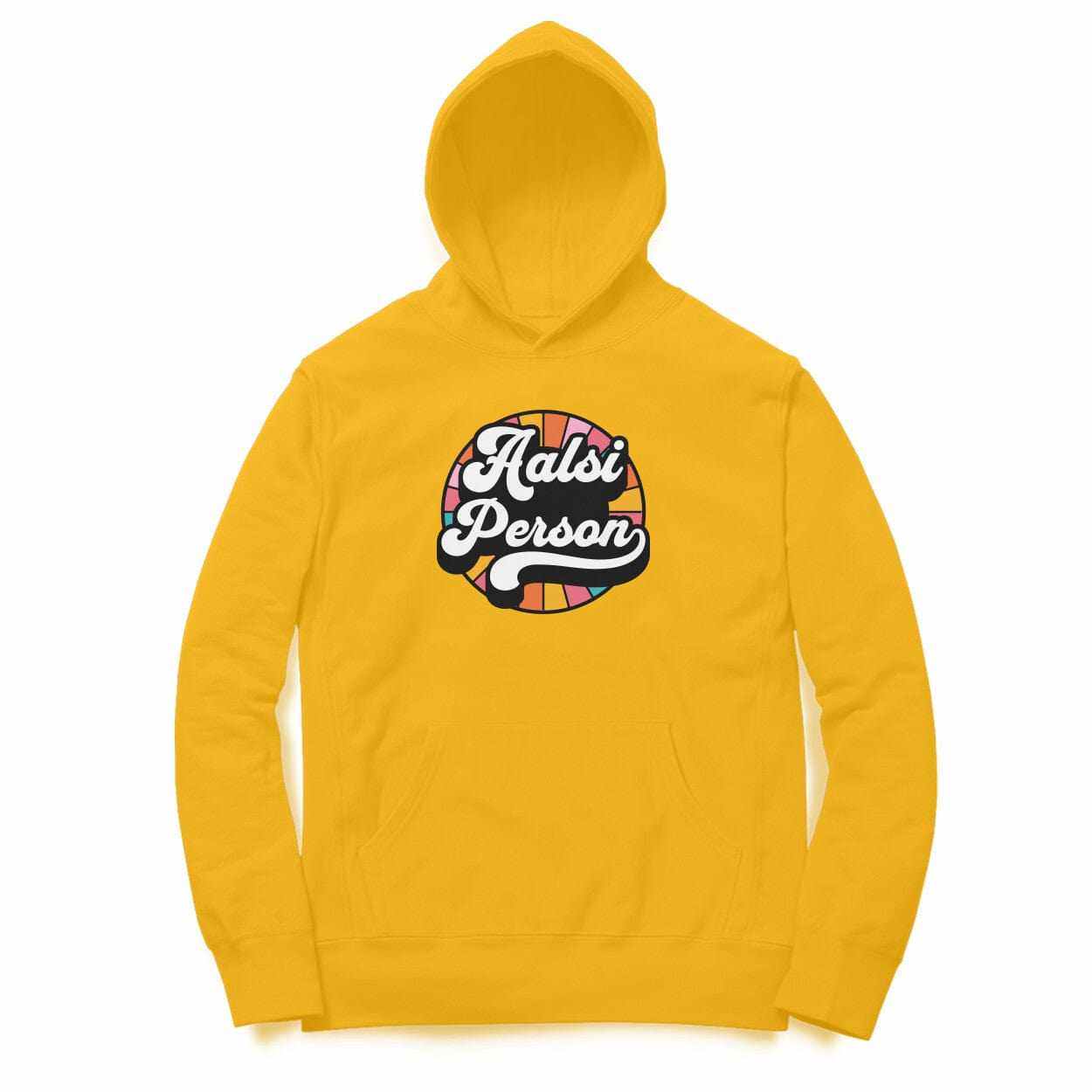 Aalsi Person Funny Unisex Pullover Hoodie