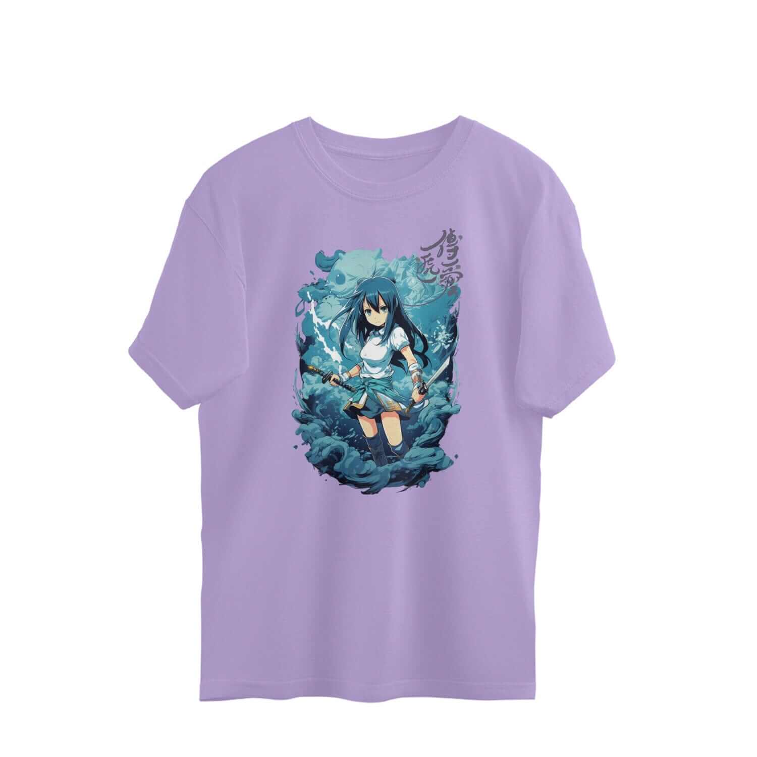 Anime Warrior Unisex Oversized T-shirt