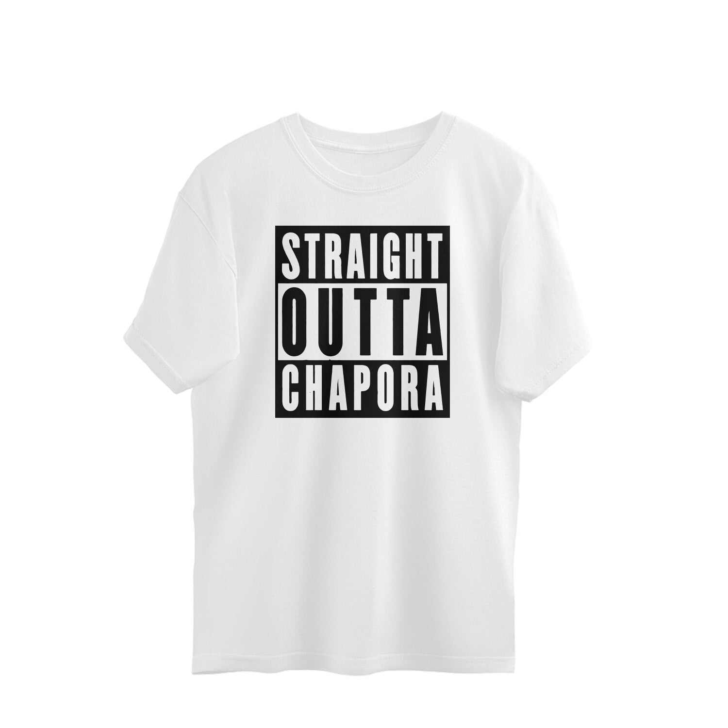 Straight Outta Chapora Oversized T-shirt For Men And Women