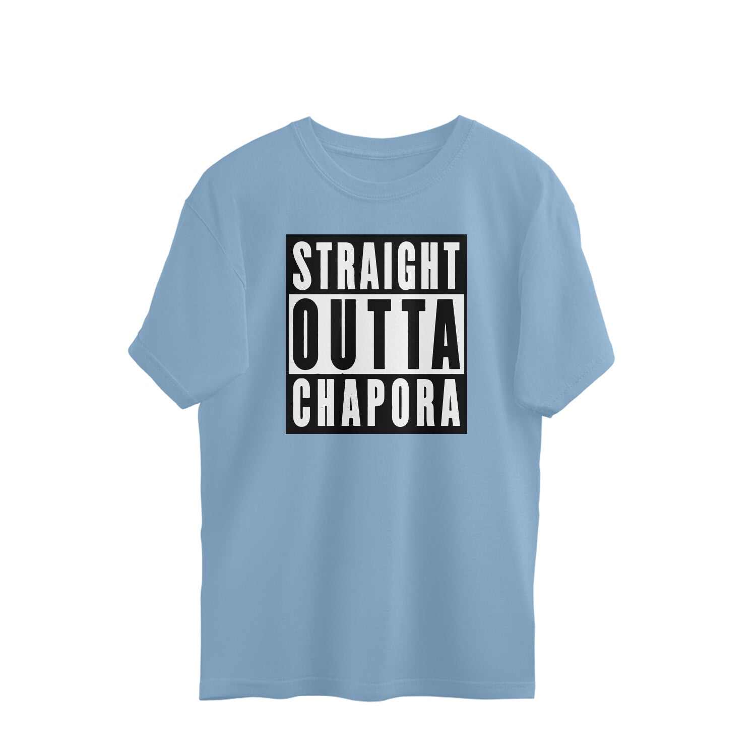 Straight Outta Chapora Oversized T-shirt For Men And Women