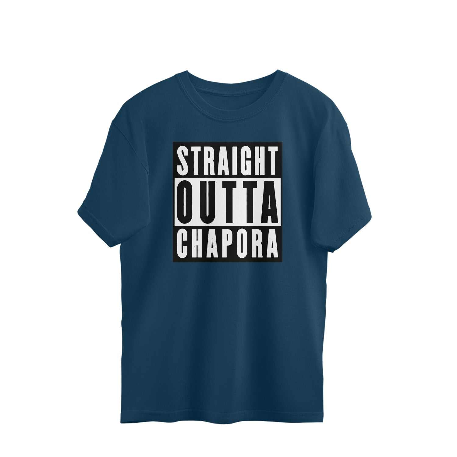 Straight Outta Chapora Oversized T-shirt For Men And Women
