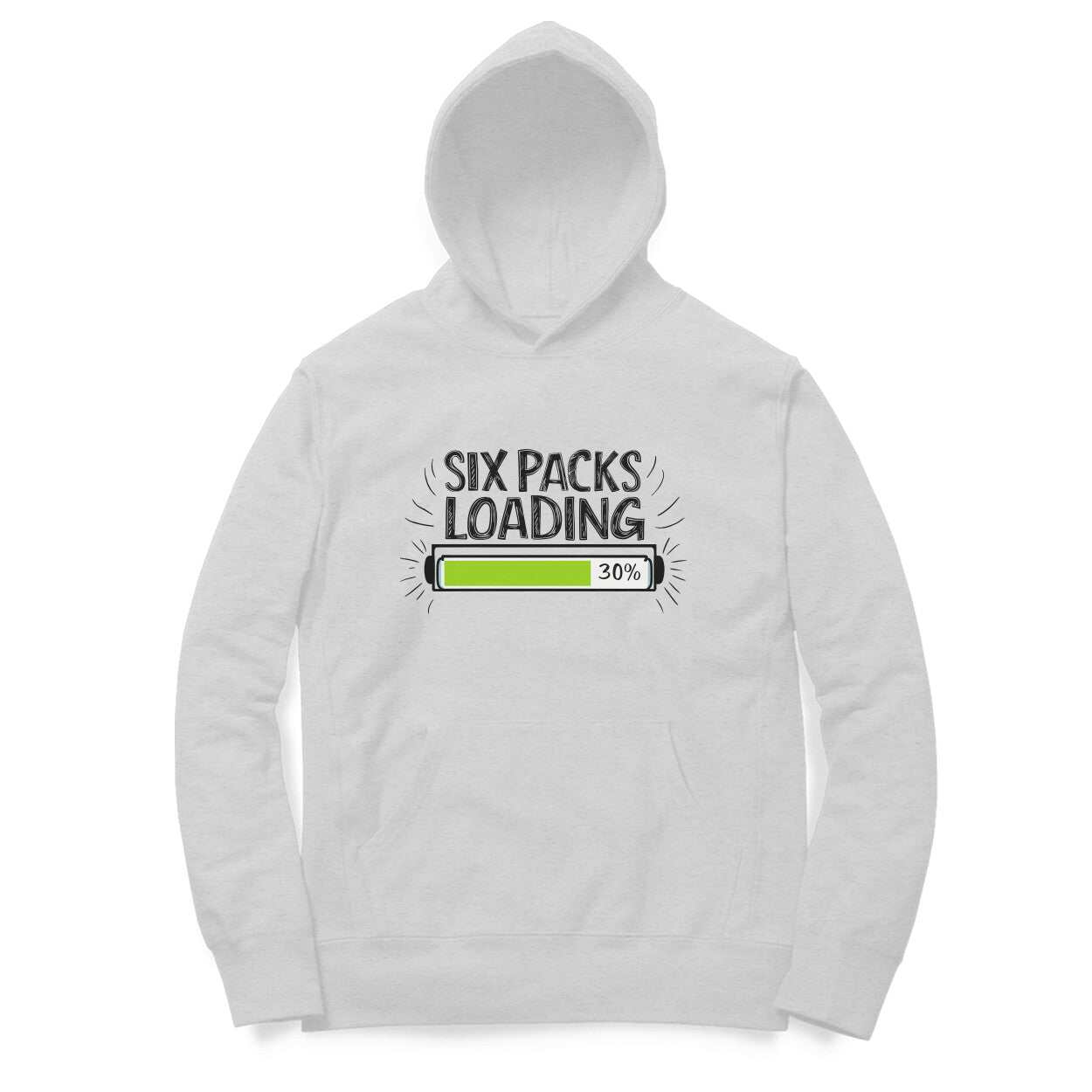 Six Packs Loading Unisex Pullover Hoodie