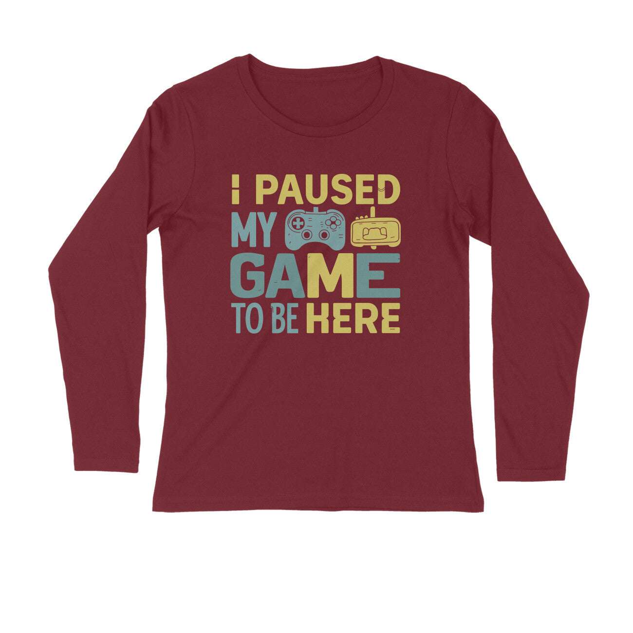 Gamer full sleeve t shirt