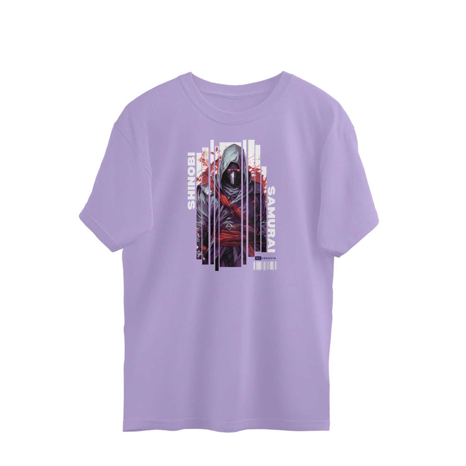 Anime Oversized T-shirt Shinobi Samurai Unisex Oversized T-shirt